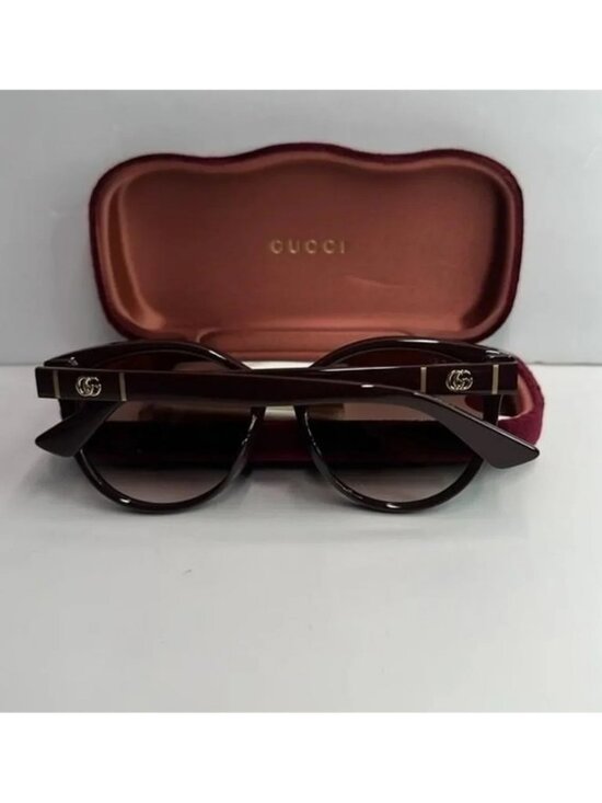 GUCCI GG0636sk 003 WOMENS CAT EYE BROWN BROWN BROWN FASHION DESIGNER EYEWEAR main image 7
